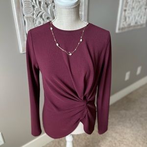 COPY to bundle- Lovely burgundy blouse